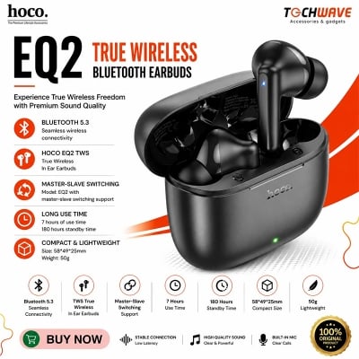 Picture of Hoco EQ2 True Wireless Bluetooth Earbuds