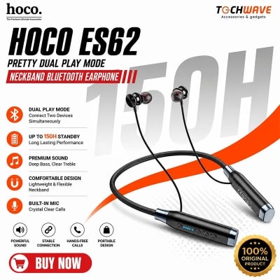 Picture of HOCO ES62 Bluetooth NeckBand 120 Hours backup