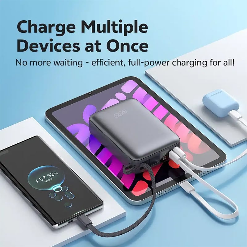 Picture of QCY PB20A 45W PD Fast Charge Power Bank - 20000mAh