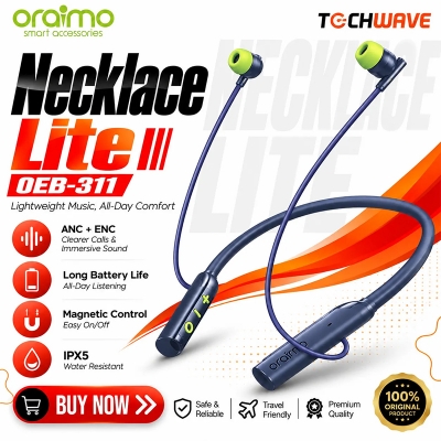 Picture of Oraimo OEB-311 Necklace Lite ENC with Vibration Wireless Neckband