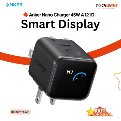 Picture of Anker Nano A121D Smart Display GaN Fast Charger - 45W (Varient: China)
