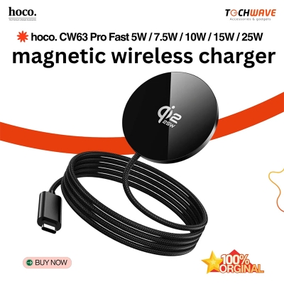 Picture of Hoco CW63 Pro Fast Qi2.2 Magnetic Wireless Charger