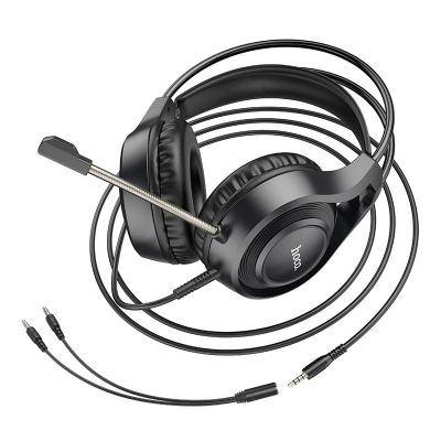 Picture of W106 Tiger Gaming Headphones – 50mm Drivers | Omnidirectional Mic | 2-in-1 Adapter