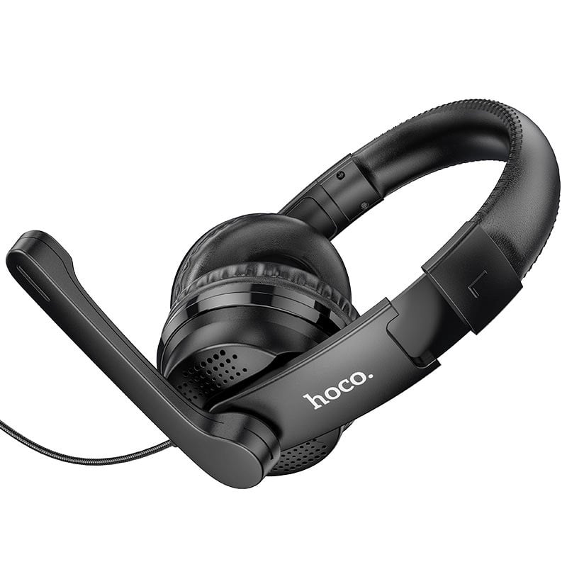 Picture of W103 Gaming Wired Headphones – 40mm Drivers | Omnidirectional Mic | 3.5mm Plug
