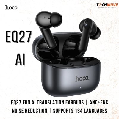 Picture of HOCO EQ27 AI Translation Earbuds (ANC+ENC)