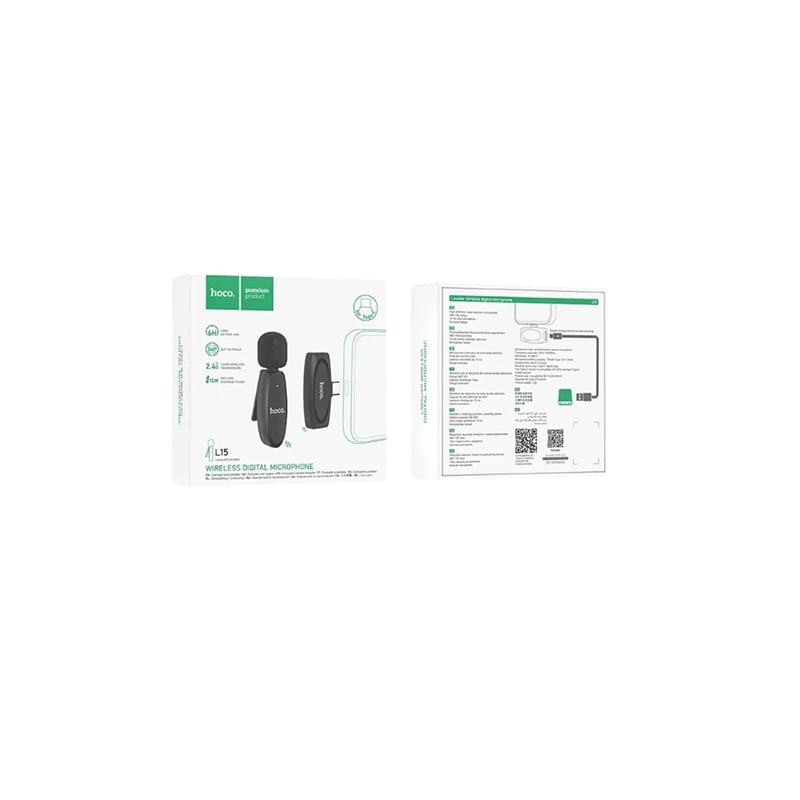 Picture of HOCO L15 Type C Microphone - Professional Audio Recording for Type C Devices