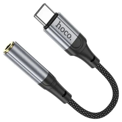 Picture of Hoco LS36 USB Type C to 3.5mm Female Headphone AUX Audio Converter DAC Chip For Google Pixel 4 3 2 XL Samsung Galaxy S20/Ultra, S20+,S10, Huawei P40, Pro, P30, Oneplus 8,8 Pro,8T,7,7 Pro,7T, Pro