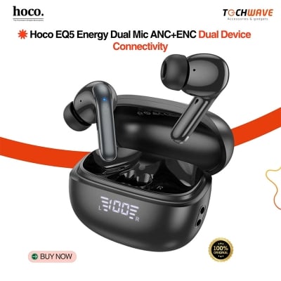 Picture of Hoco EQ5 ANC+ENC TWS Earbuds Dual Device Connectivity