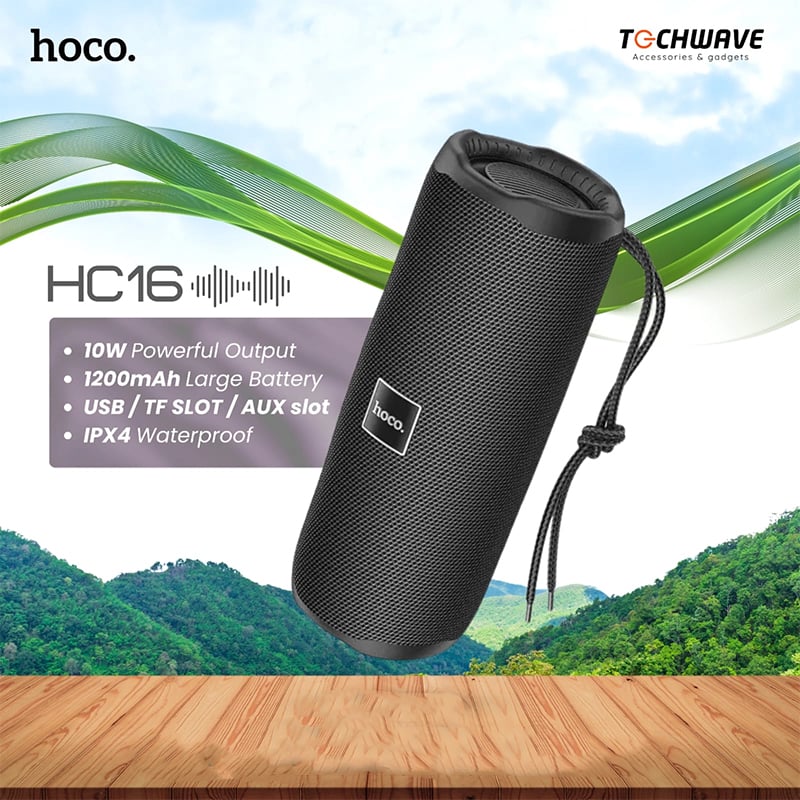 Picture of Hoco HC16 Wireless Waterproof Bluetooth Speaker