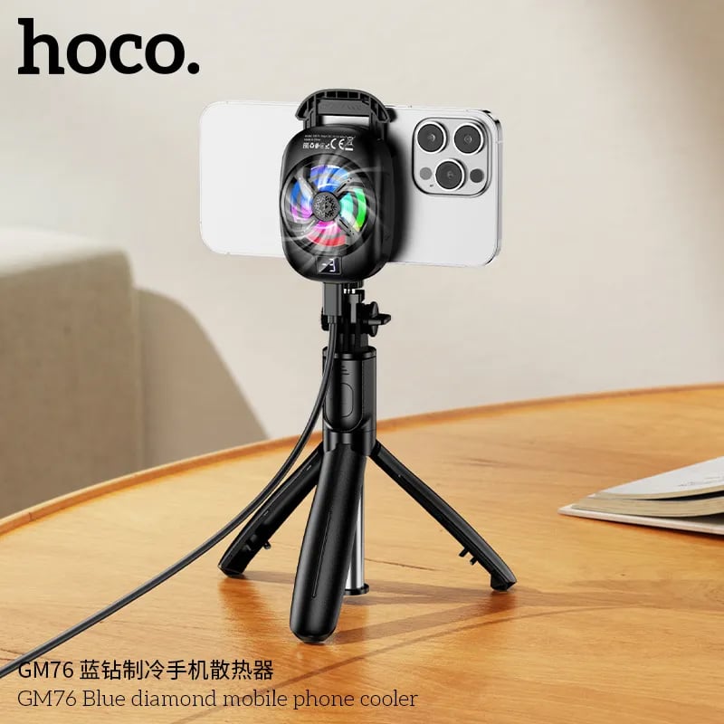 Picture of Hoco GM76 Blue Diamond Mobile Phone Cooler