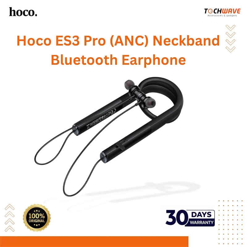 Picture of Hoco ES3 Pro (ANC) Neck Band Bluetooth Earphone