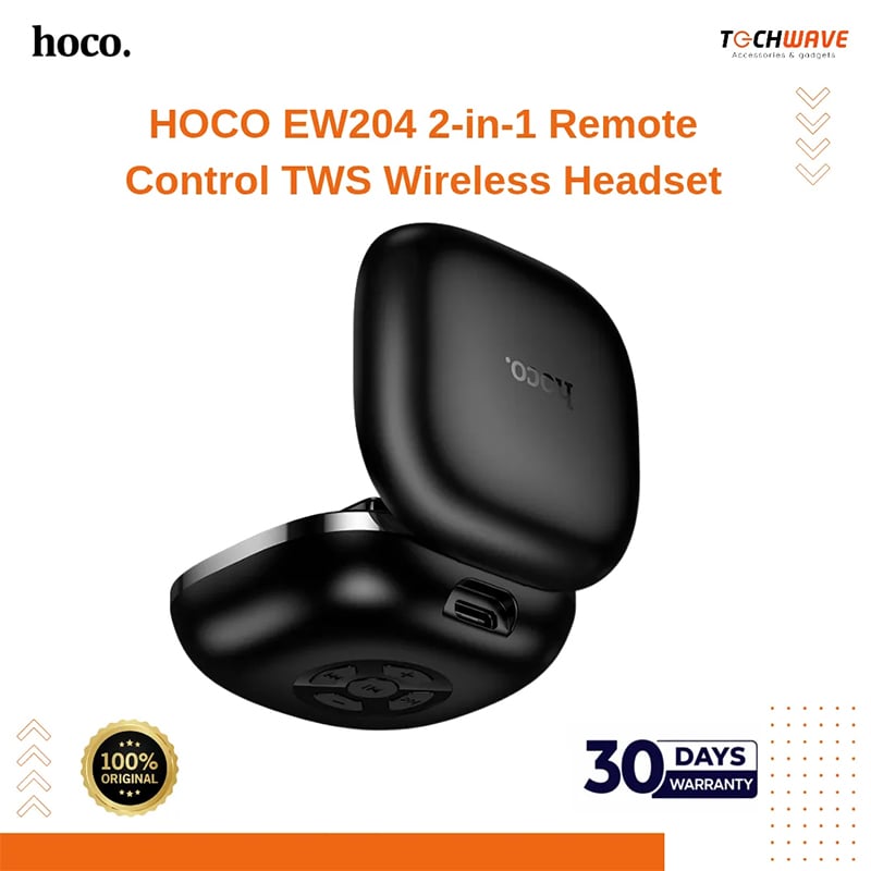 Picture of HOCO EW204 2-in-1 Remote Control TWS Wireless Headset