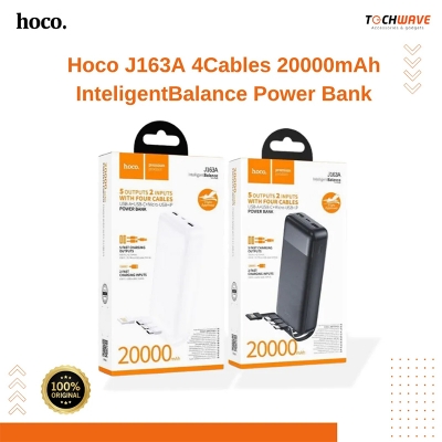 Picture of HOCO J163A Wonderful 20000 mAh Powerbank With 4cables