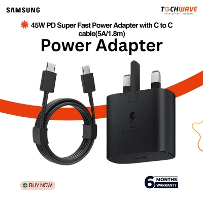 Picture of Samsung 45W Power Adapter With 1.8m/5A Cable