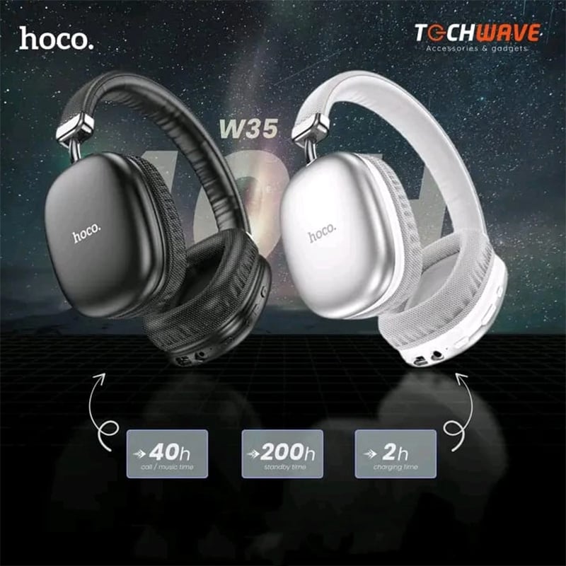 Picture of Hoco W35 40h Extra Bass Noise Cancellation 40H Battery Life