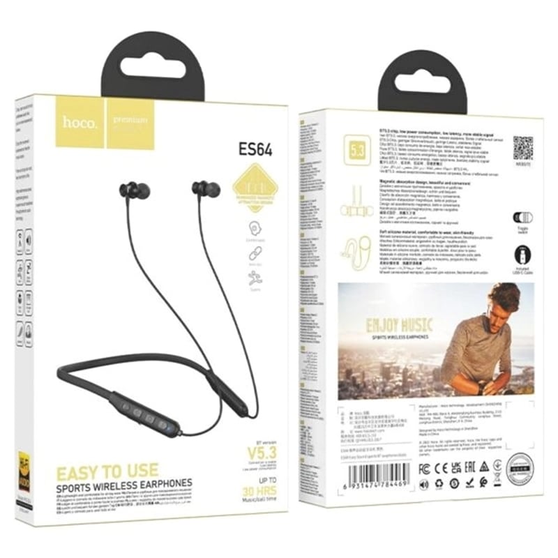 Picture of Hoco ES64 Neckband Wireless Earphone