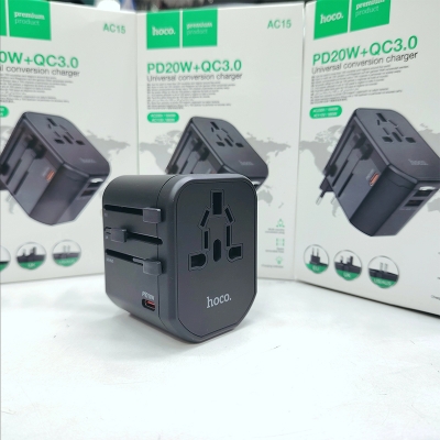 Picture of Hoco AC15 Walker 3-Port PD20W Universal Conversion Charger