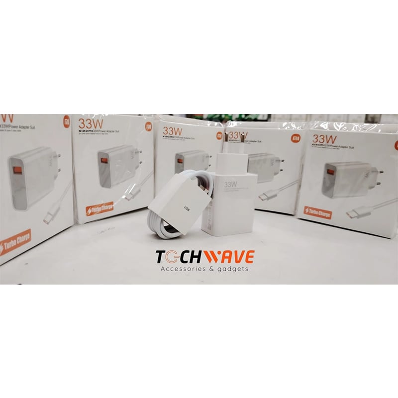 Picture of Mi 33W Quick Charge 3.0 Turbo Charger Adapter – USB to Type‑C