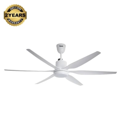 Picture of Qulik Silex 54"- Modern Decorative Silent ABS Blade Under light with Remote Ceiling Fan  | Free Delivery