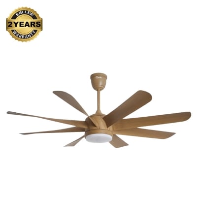 Picture of Qulik Helix UL 60"- Modern Decorative Silent ABS Blade Under Light With Remote Ceiling Fan (Light Wood) Q-6522-LW | Free Delivery-Light Wood