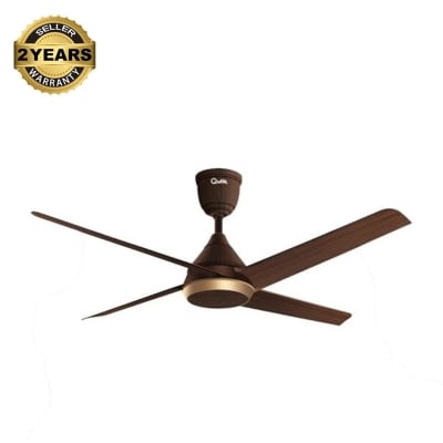 Picture of Qulik Alpha Edge 5B 53"- Decorative Energy Saving BLDC Remote Control Ceiling Fan (Dark Wood) | Q-6577-DW | Free Delivery-Dark Wood