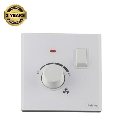Picture of Belamy White 1 Dimmer With Switch | BE-157-SW-White
