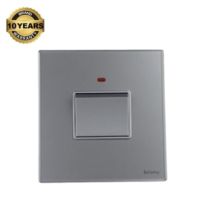 Picture of Belamy Sky Grey DP Switch 20A | BE-105-SW-Grey