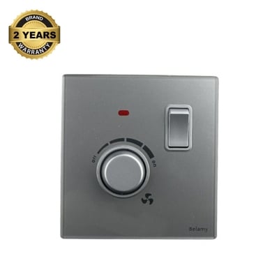 Picture of Belamy Sky Grey 1 Dimmer With Switch | BE-104-SW-Grey