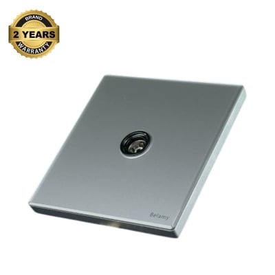 Picture of Belamy Sky Grey TV Socket | BE-110-SW-Grey