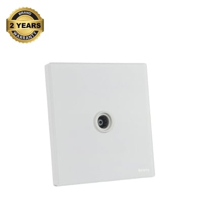 Picture of Belamy White TV Socket | BE-156-SW-White