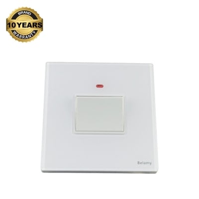 Picture of Belamy White DP Switch 20A | BE-153-SW-White