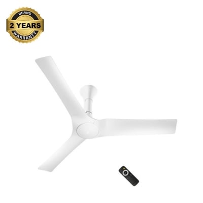Picture of Atomberg Aris Gladius Smart 1200mm Ceiling Fan with IoT & Remote (Marble White) | AT-166-Marble White