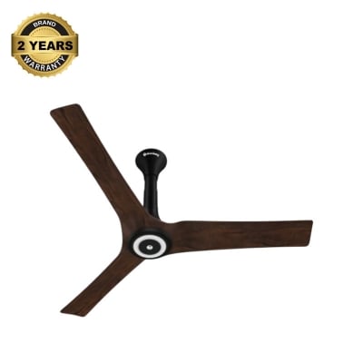 Picture of Atomberg Aris Starlight Smart 1400mm BLDC Ceiling Fan with IoT & Remote Control (Dark Teakwood) | AT-168-Dark Teakwood