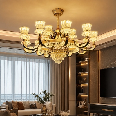 Picture of Qulik LED Chandelier Light-Golden
