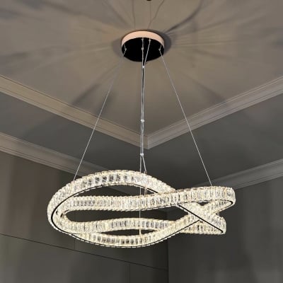 Picture of Qulik Modern Luxury Chandelier LED Light (French Gold)- (QL-D8962-600-FGD)-Gold