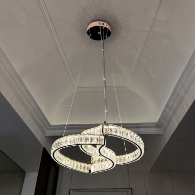 Picture of Qulik Crystal Chandelier LED Light (French Gold)- (QL-D8967-600-FGD)-French Gold