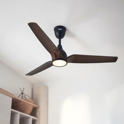 Picture of Qulik Nexa 56" Silent Series Energy Saving BLDC Remote Control Underlight Ceiling Fan (Dark Wood) | Q-6579-DW-UL-Dark Wood