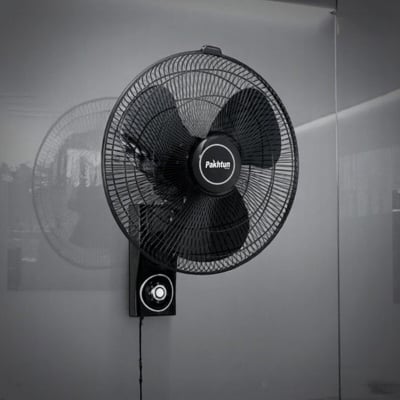 Picture of Pakhtun 18" High Speed Wall Bracket Fan (Black) | PK-117 | Free Delivery