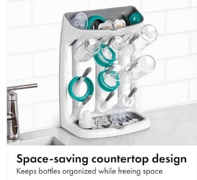 Picture of Baby Milk Bottles Drying Rack-White