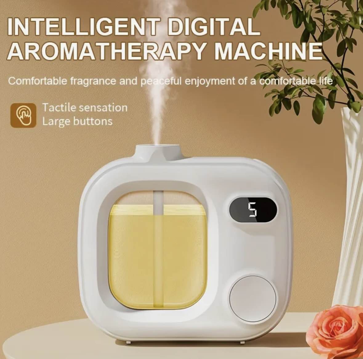 Picture of Smart LED Cool Mist Humidifier & Aroma Diffuser