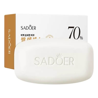 Picture of SADOER 70% Rice Essence Whitening Bar Soap-Fresh