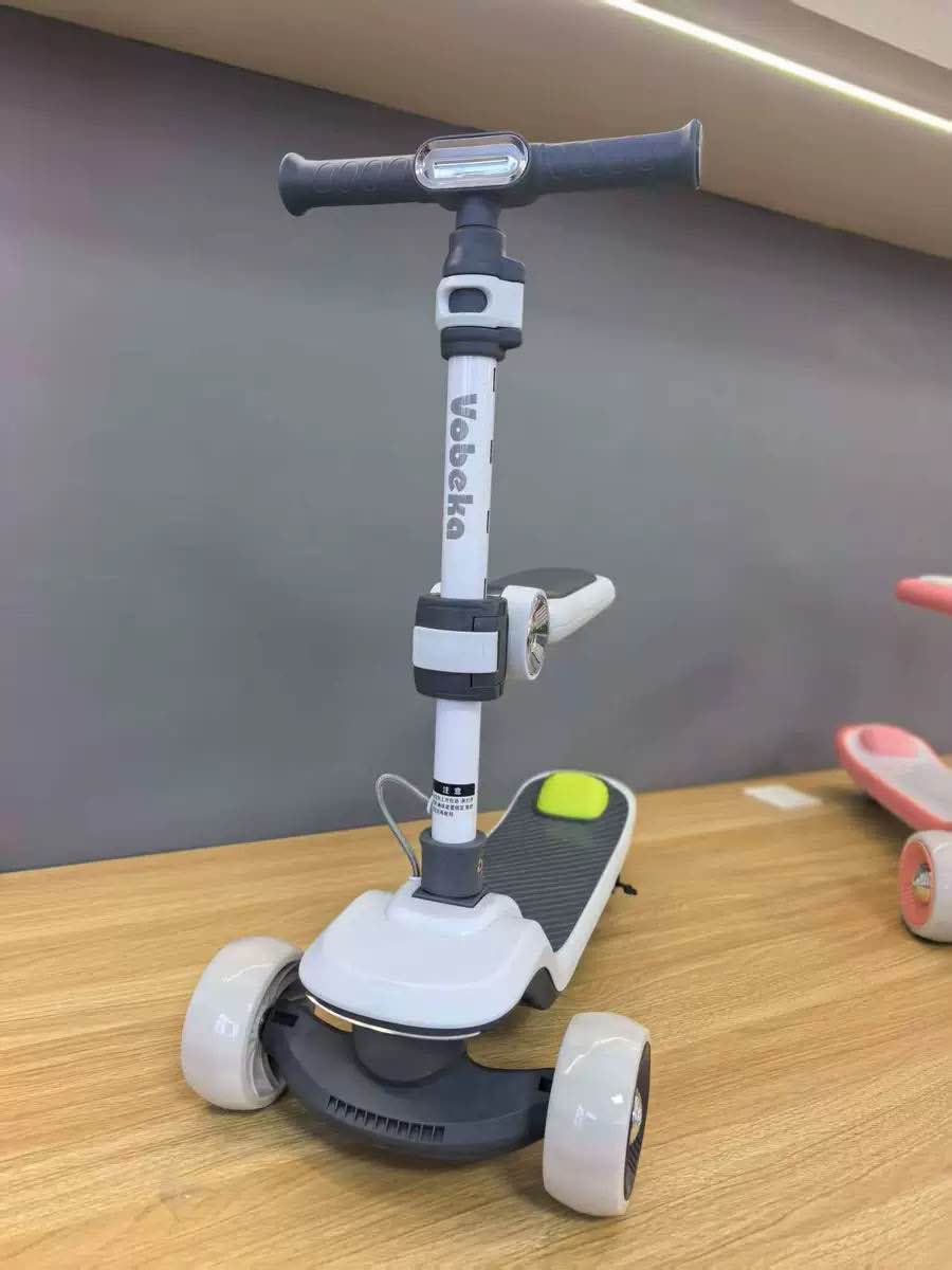 Picture of Kids Electric Scooter for 2-12 years age baby’s-Grey