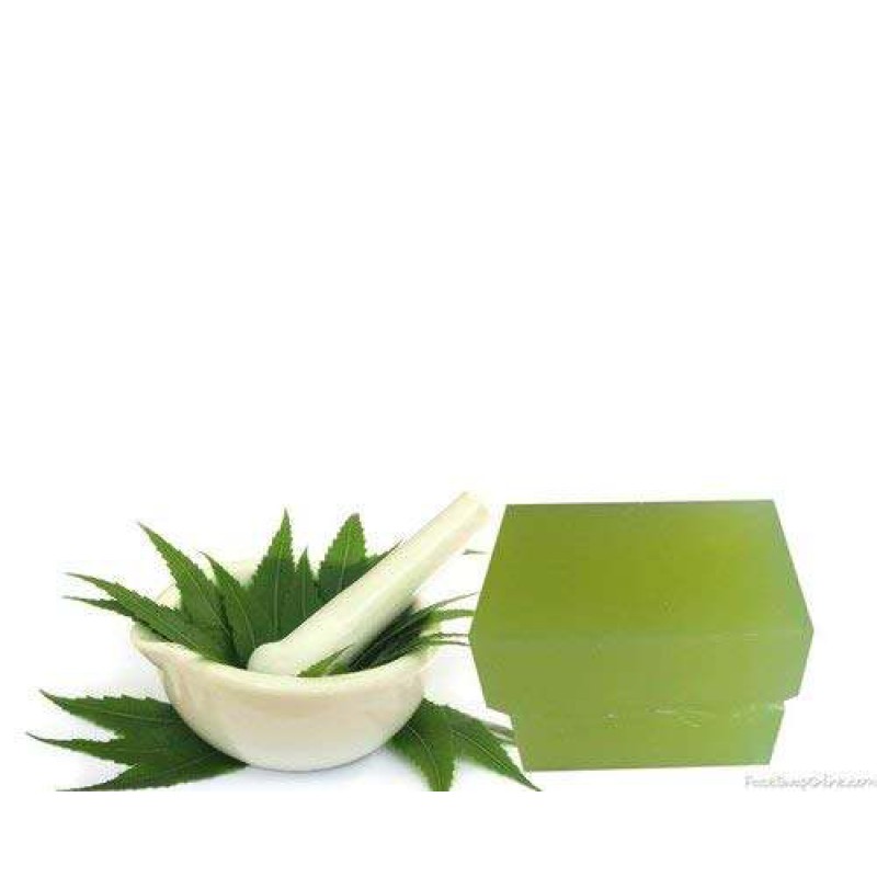 Picture of Alovera & Glycerine Soap Base (100 GM) for making hand made soap
