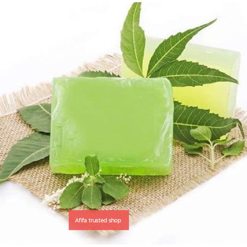 Picture of Premium Quality Soap Base Neem & Tulsi Melt Pour 100% Natural and Organic-250gm