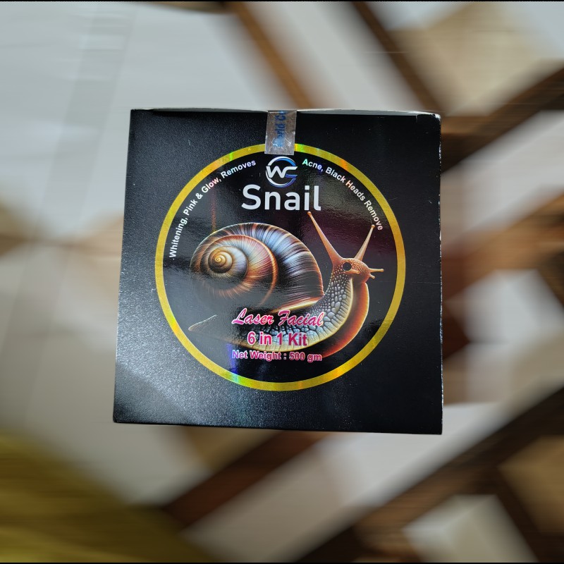 Picture of Snail Laser Facial 6 In 1 Kit Deep Moisturizing And Young Skin-300gm