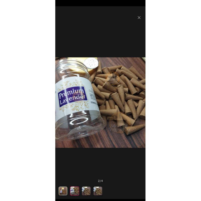 Picture of Premium Lavender Cones / Dhoop - Indian-Lavender
