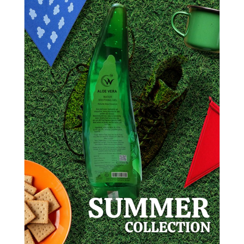 Picture of Natural Aloe Vera Soothing Gel 99% & Moisture 120ml