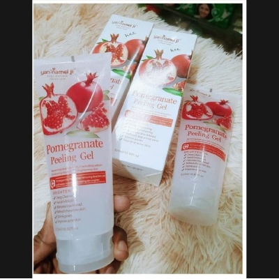 Picture of Pomegranate Peeling Gel for Facial Skin Care 320 Ml Exfoliating Gel for Brighter Skin