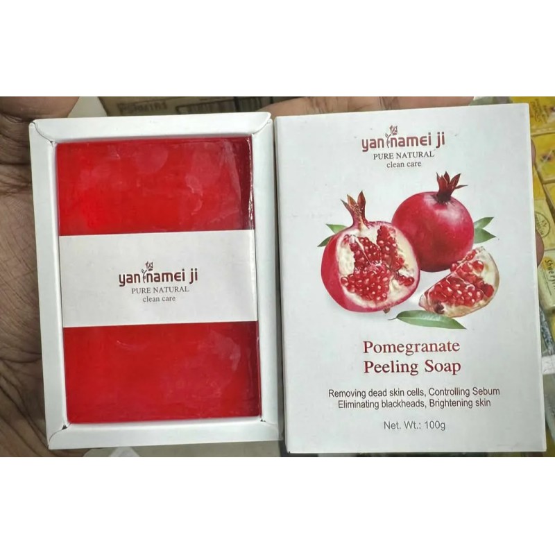 Picture of Yan Namei Ji Pomegranate Peeling Soap original-Pomegranate