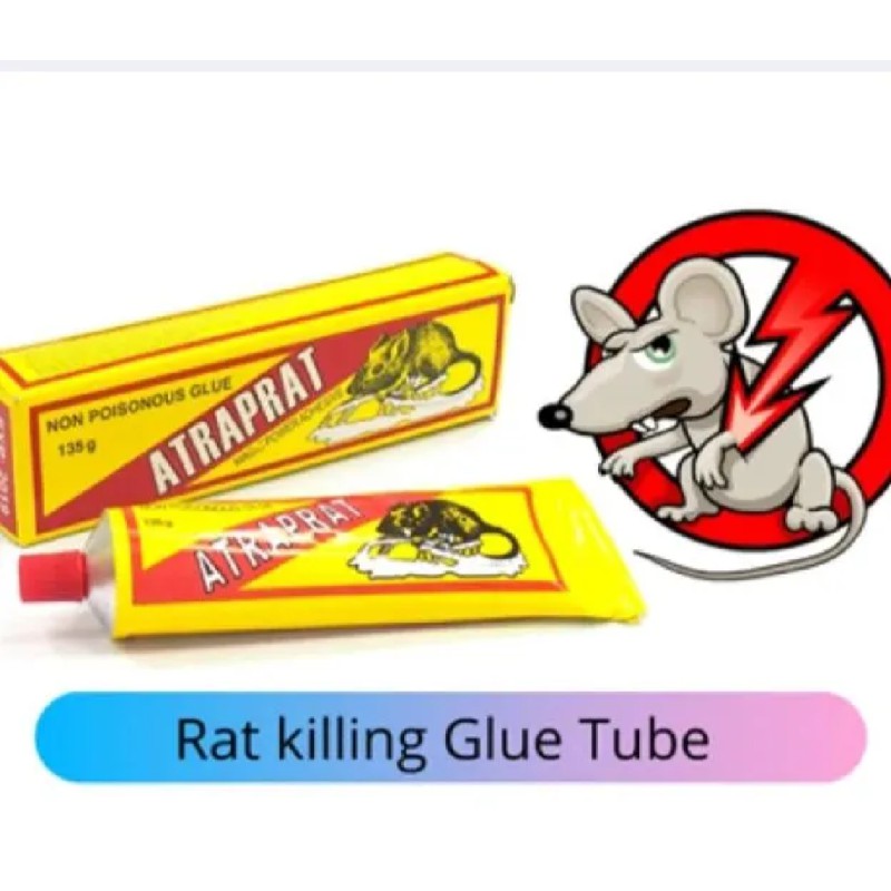Picture of Rat traps Glue Atraprat Mouse catcher rat killer tube 135 GM